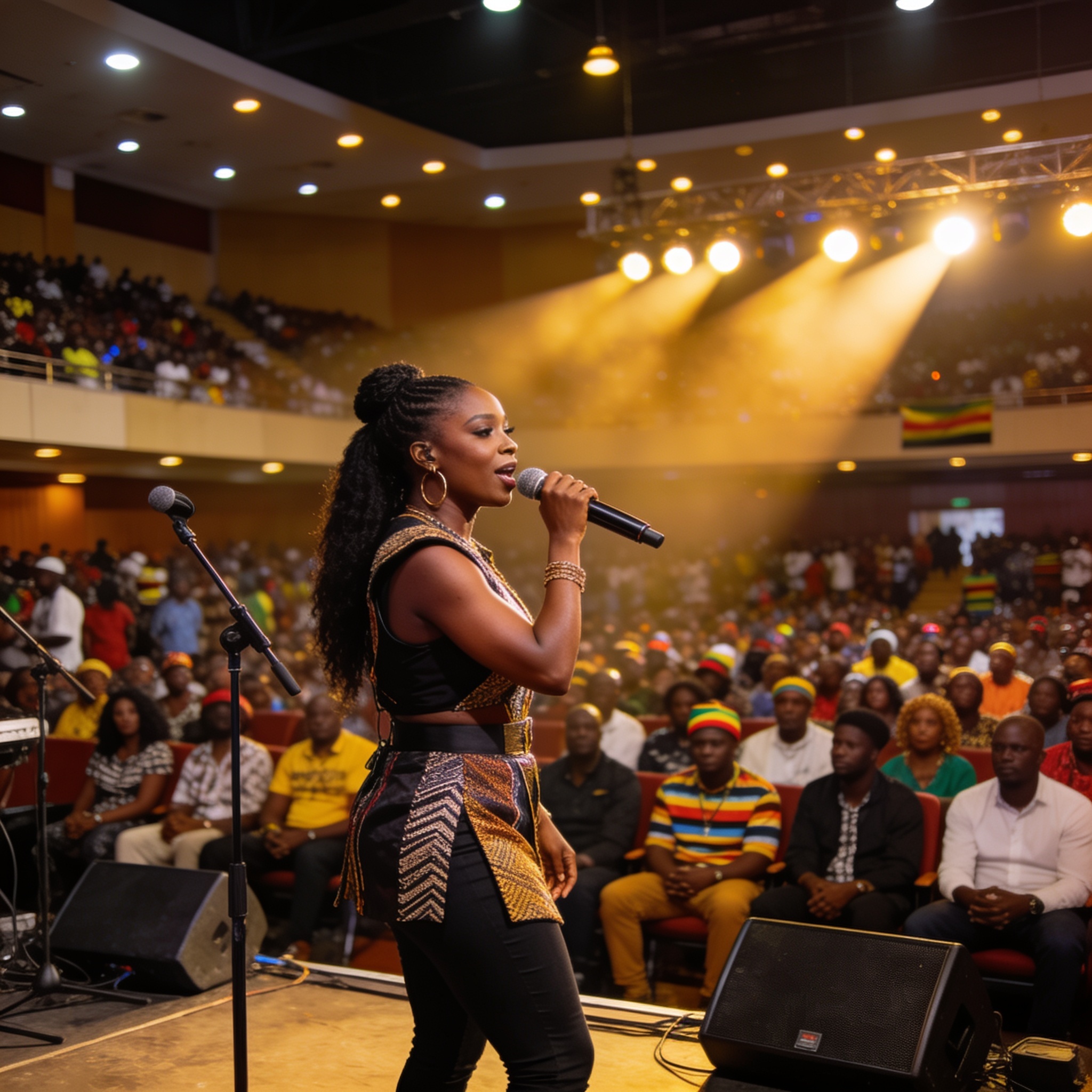 Feli Nandi Makes History with Sold-Out HICC Show