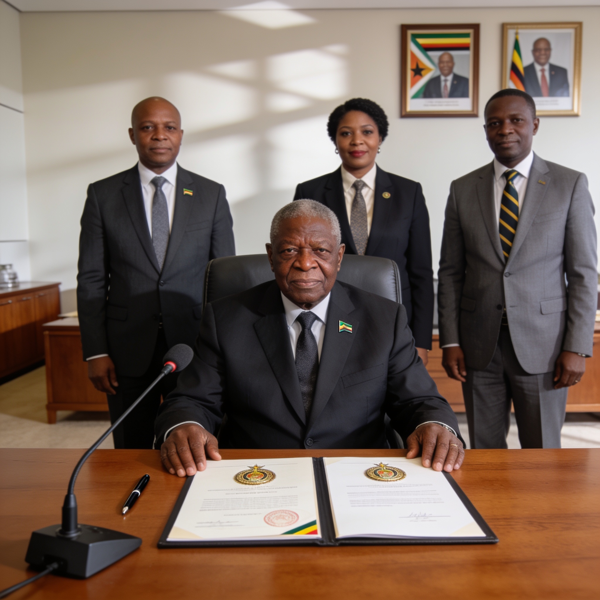 President Mnangagwa Appoints New Permanent Secretary and Commission Heads