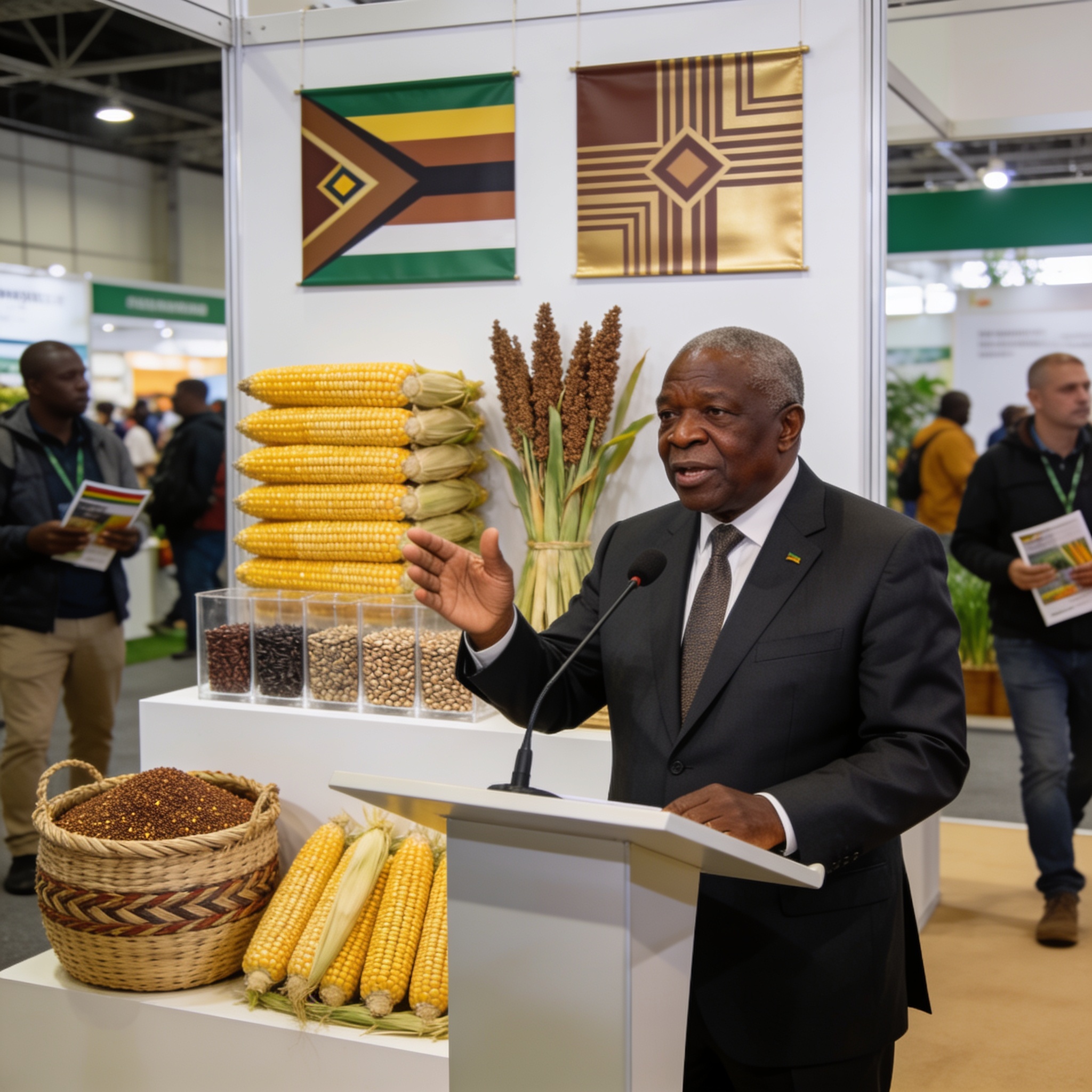 President Mnangagwa Hails Growth and Innovation at Zimbabwe Agricultural Show