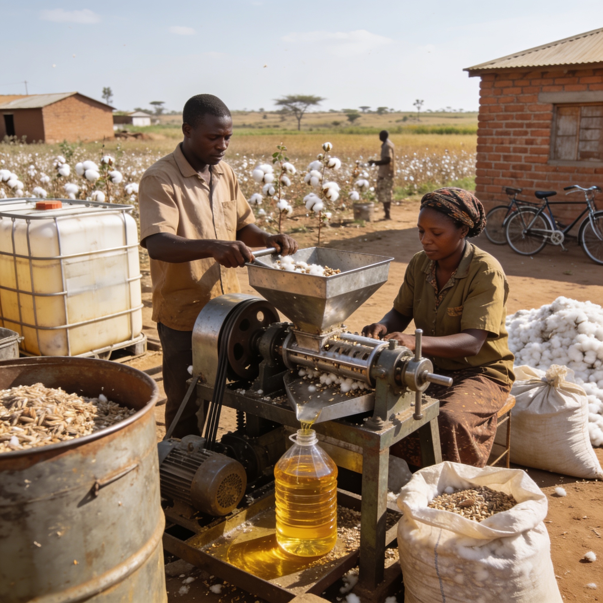 Zimbabwe’s Cottonseed Revolution: Gokwe Turns Byproduct into Cooking Oil and Rural Wealth