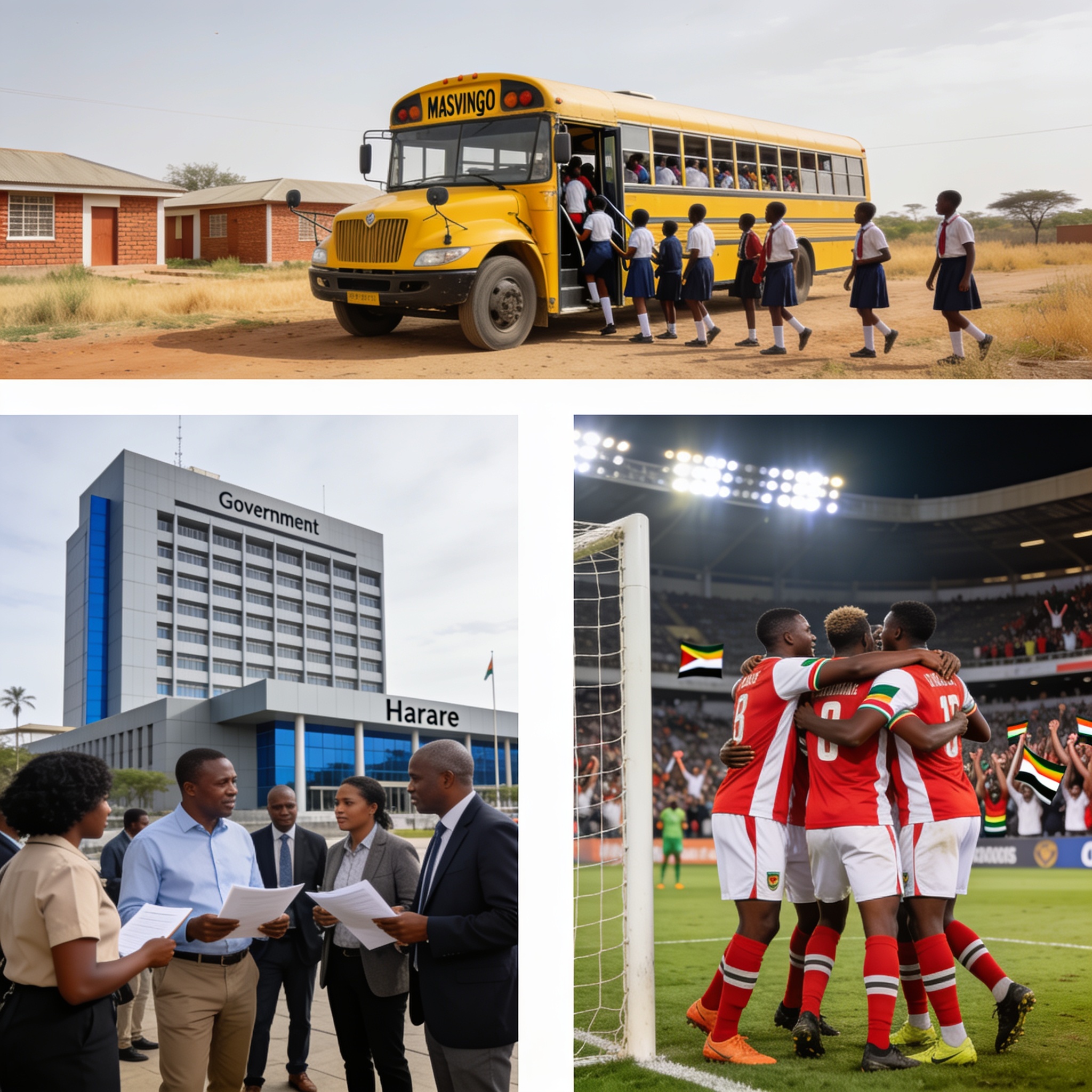 Zimbabwe’s Mixed Momentum: From Masvingo’s School Bus Miracle to Political Shifts and Sports Triumphs