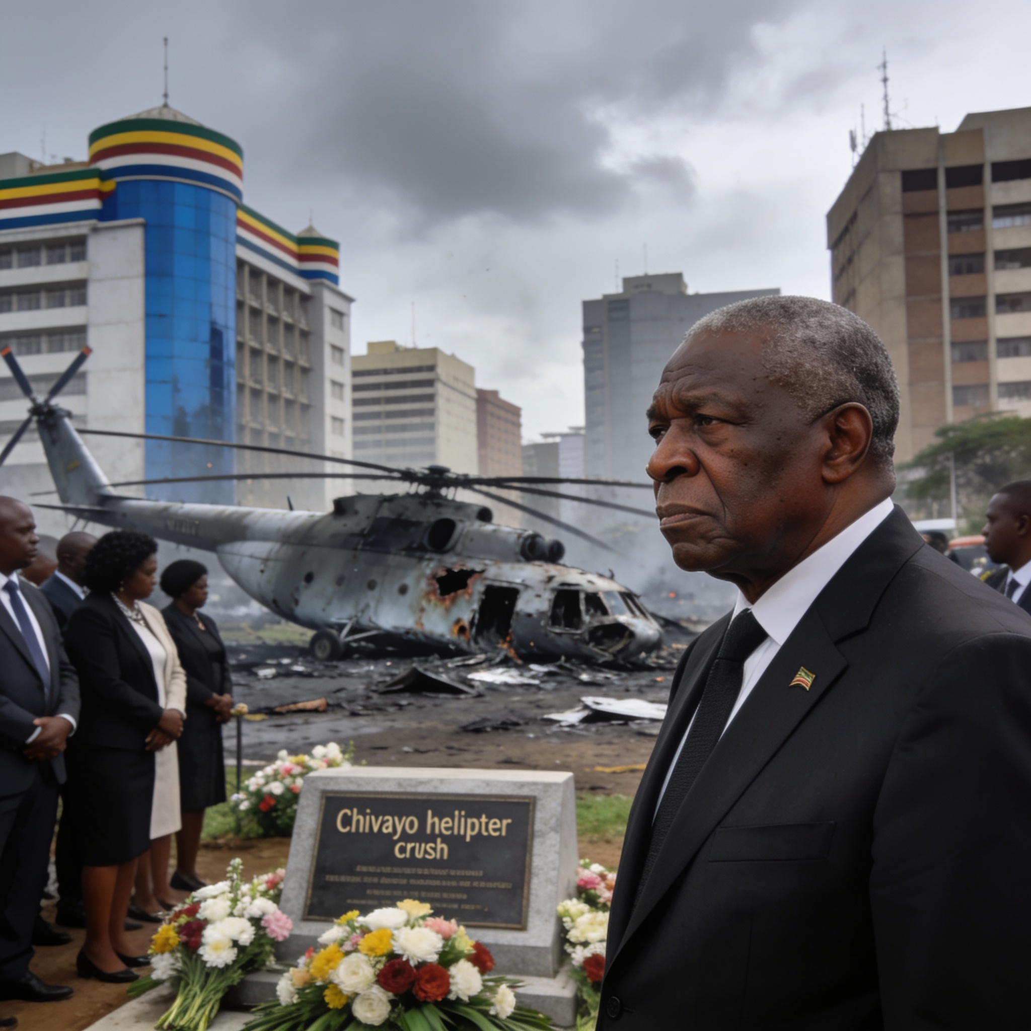 Zimbabwe Mourns Chivayo Helicopter Crash Mnangagwa Tribute
