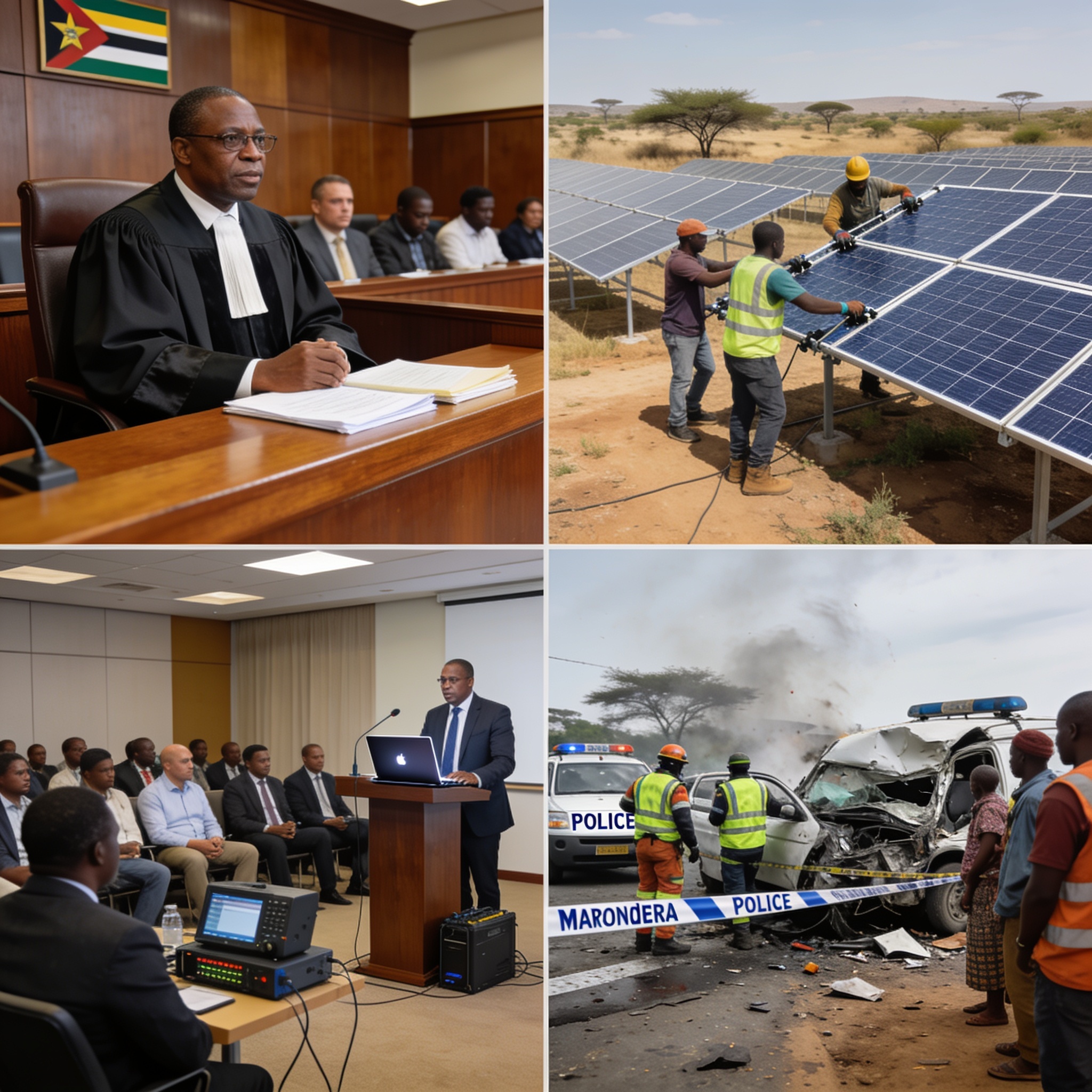 Zimbabwe Top Stories: Sentences, Climate Project, ZedCon Talks and Marondera Crash Aftermath